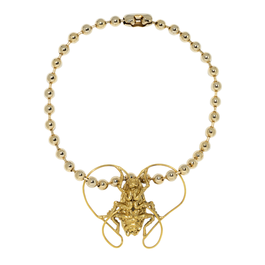 ROACHES WITH ME NECKLACE