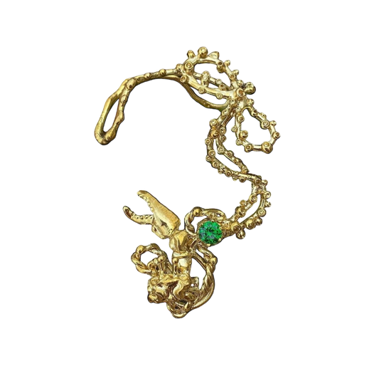 CRAB MISTER & HIS ROPE EARCUFF